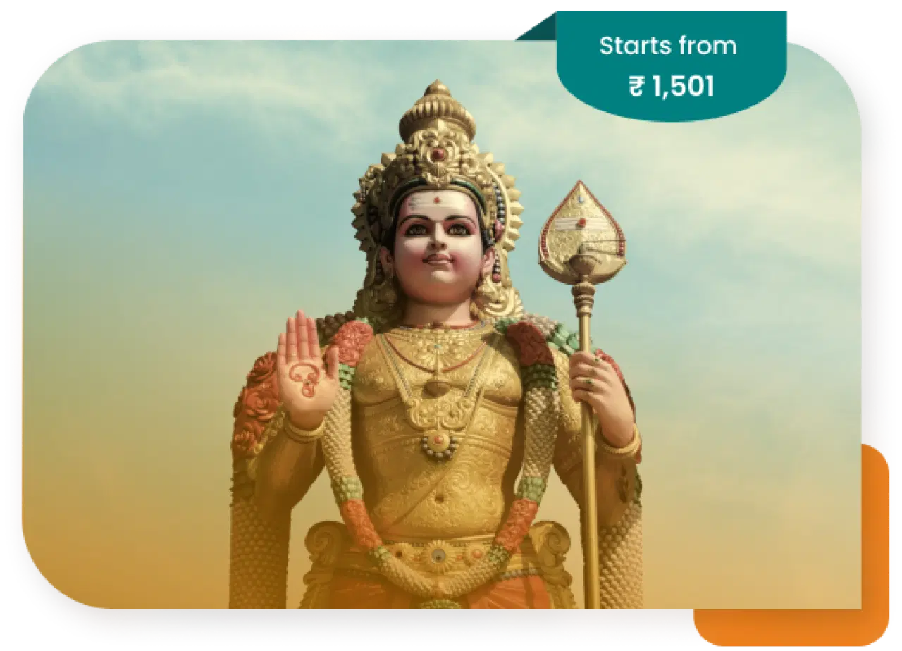 Lord Kartikeya Pooja - Book consultation service at WellneXveda