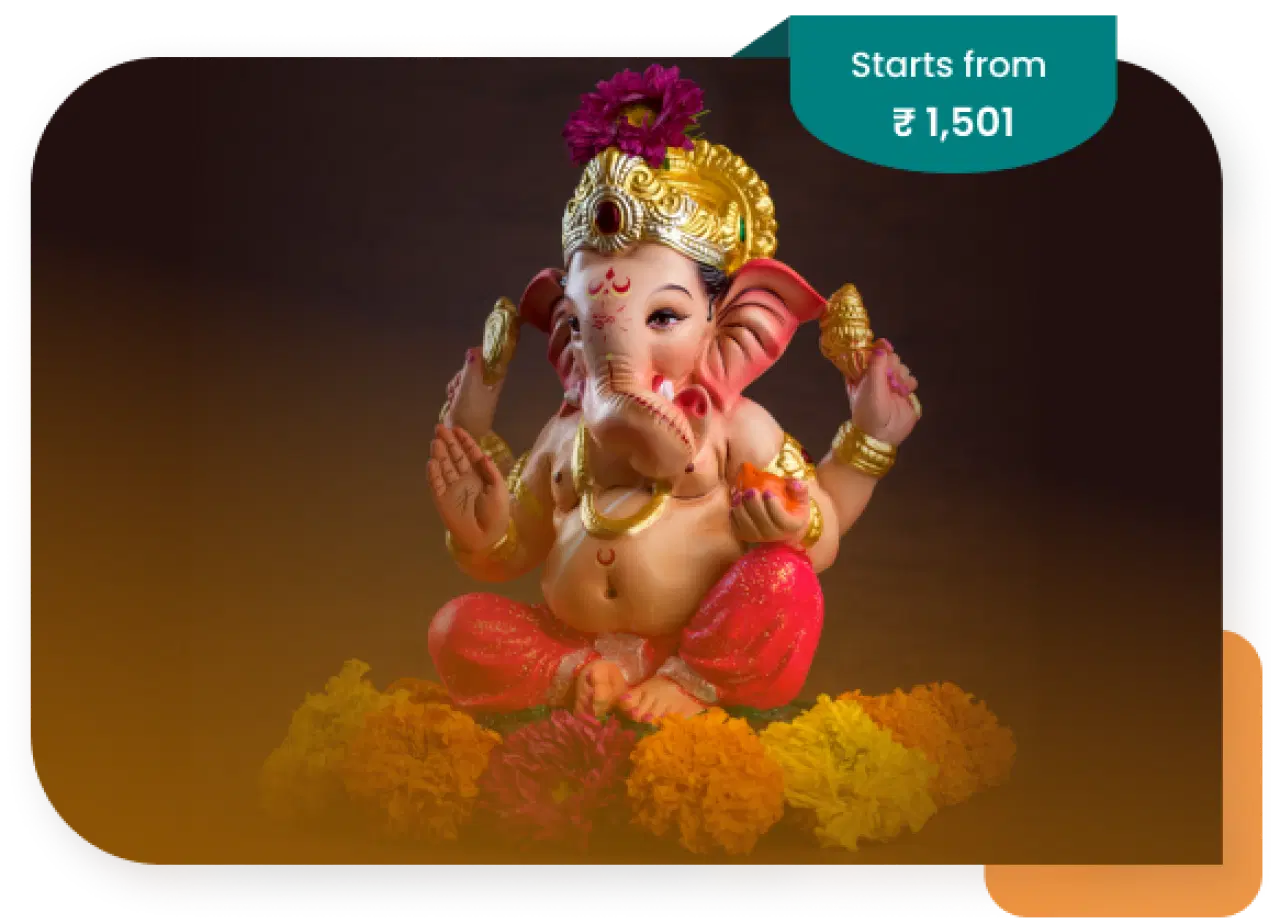 Ganapati Pooja for - Book Your consultation service at WellneXveda