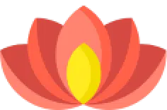 Decorative flower icon for WellneXveda spiritual wellness